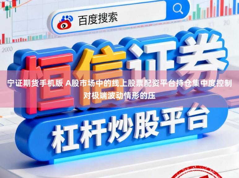 宁证期货手机版 A股市场中的线上股票配资平台持仓集中度控制对极端波动情形的压