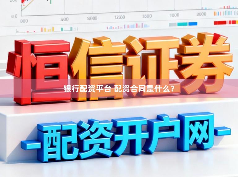 银行配资平台 配资合同是什么？